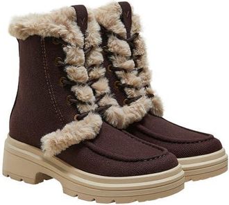 Vivaia Faux Fur Water-Repellent Lightweight Warm Boots in Dark Chocolate at Nordstrom, Size 7
