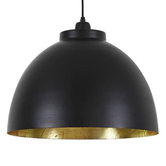 Light & Living L&aacute;mpara Colgante - Kylie - Negro - Metal - &Oslash; - Light&living