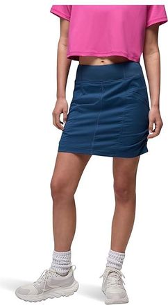 Prana Koen Skort Womens Skort Bluff Blue : XL (Womens 16), Nylon/Polyester/Elastane
