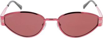 Gucci Zonnebrillen - Dames - Zonnebrillen - Roze - ONE Size - Accessoires