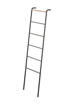 Yamazaki Tableware Leaning Ladder Rack Hanger in Black at Nordstrom