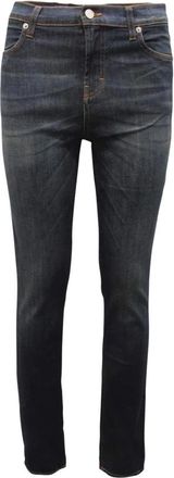 Department Five Denim broek met scoop in blauw - Dames - Skinny Jeans - Blauw - W28 - Denim - Jeans