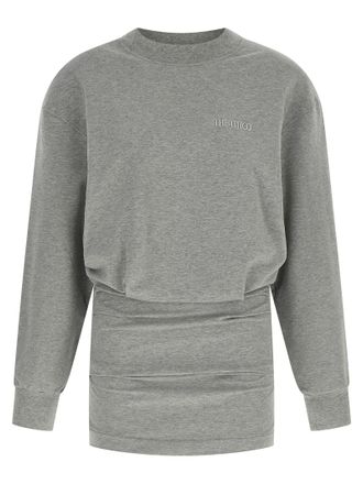 The Attico Gray Cotton Short Womens Dress