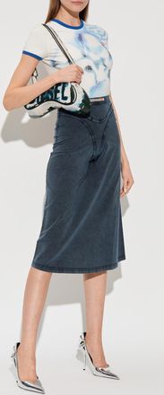 Diesel Skirt O-ALLINE, Womens, Navy Blue
