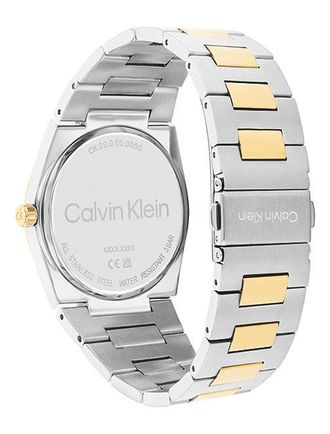 Calvin Klein Reloj Con Pulsera De Acero Bicolor