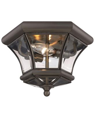 Livex Lighting Livex Monterey 2-Light Bronze Ceiling Mount