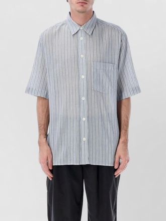 Isabel Marant labilio striped short sleeve pocket shirt