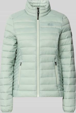 Superdry Steppjacke mit Logo-Stitching Modell FUJI in Mint, Gr&ouml;&szlig;e XXL