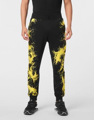 Plein Sport Jogger Pants Splash Men in Black at Nordstrom, Size X-Small/small