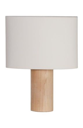 Brightech Mia 15.75 Midcentury LED Table Lamp With Natural Maple Wood Base in Natural Wood at Nordstrom