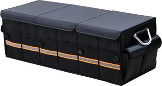 OEM Caja Organizadora Para Maletero De Viaje, Organizador Para Coche - Robusta, Plegable, Con M&uacute;ltiples Compartimentos - Accesorio Esencial Para El Coche 