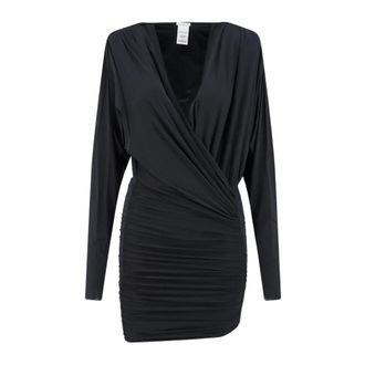 Amazu&igrave;n Vestido Mini de Jersey El&aacute;stico Sandy - Dresses - Mujer - Negro - ONE SIZE