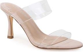 Berness Calia Vinyl Slide Sandal in Beige at Nordstrom Rack, Size 8.5