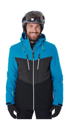 Killtec Skijacke KILLTEC KSW 45 MN SKI JCKT, Herren, Gr. XXL, schwarz, Obermaterial: 100% Polyester;Futter: 100% Polyester;F&uuml;llung: 100% Polyester, Jacken Ski