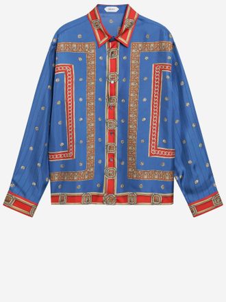 Versace Silk Shirt With The Ringmaster Print
