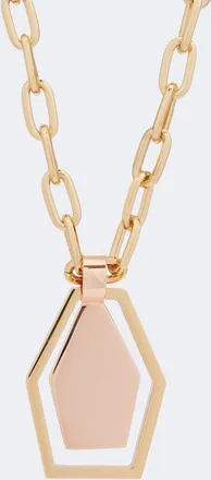 La DoubleJ Swinging Portal gold-plated necklace