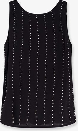 Pinko Womens Viscose Top Black T-Shirts & Jerseys
