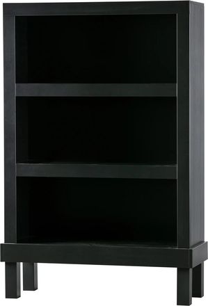 De Eekhoorn Massives Regal Bonk 160 x 107 cm, Schwarz matt