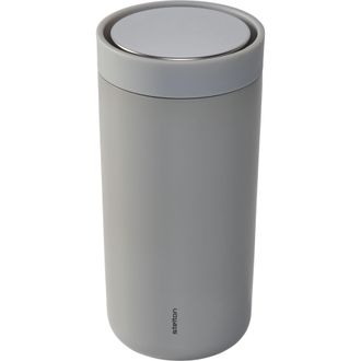 Stelton Vaso T&eacute;rmico Stelton To Go Click Gris Claro 0,4l