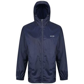 Regatta Pack-It III Mens Waterproof Packaway Jacket, navy, XXL