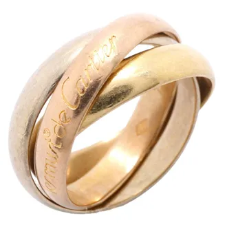 Cartier Yellow Gold (18K) Pink Gold (18K) White Gold (18K) Band Ring (Pre-Owned)