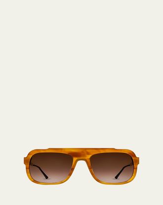 Thierry Lasry Bowery Two-Tone Aviator Sunglasses