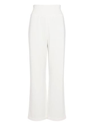 Eres Duncan embroidered-logo trousers - women - Polyamide/Cotton - M - White
