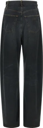 Maison Margiela Asymmetrical Structure Jeans - Charcoal