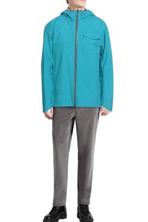 Herno Hooded Nylon Jacket - Blue