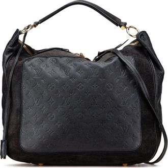 Louis Vuitton 2011 Monogram Empreinte Audacieuse GM tas - Blauw