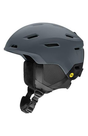 Smith Descend Snow Helmet with MIPS Round Contour Fit in Matte Slate /Black at Nordstrom, Size Medium