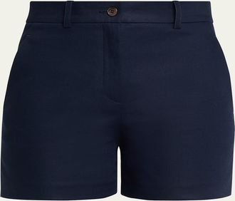 Michael Kors Samantha Stretch Cotton City Shorts