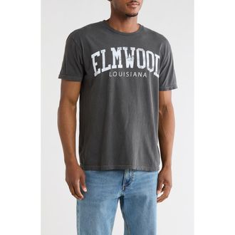Goodie Two Sleeves Elmwood Louisiana Graphic T-Shirt in Black at Nordstrom Rack, Size Xx-Large