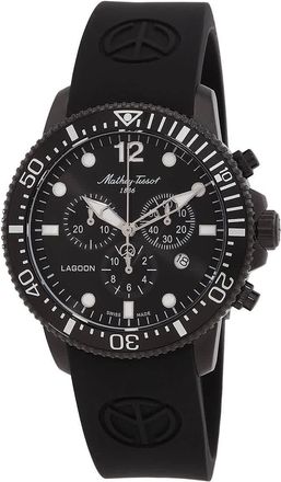Mathey-Tissot Lagoon Chronograph Quartz Black Dial Mens Watch H123CHLNN