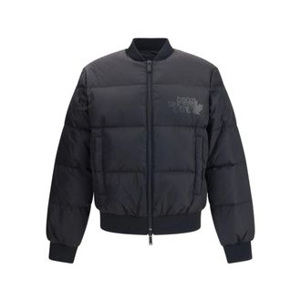 Dsquared2 Heren, Jassen, Zwart, Maat: M Polyamide