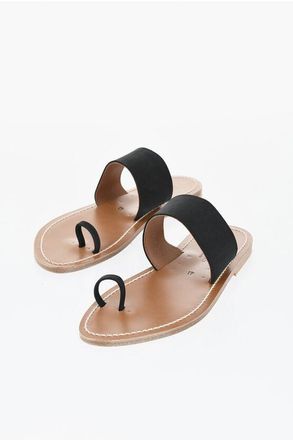 K.Jacques Nappa Leather Flip-Flops NAGOYA size 37