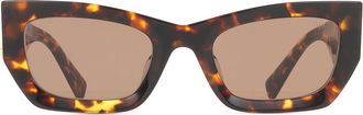 Miu Miu MUA04S 14L60M Womens Sunglasses Tortoiseshell Size 54