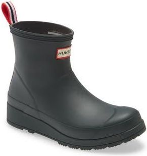 Hunter Original Play Waterproof Rain Bootie in Arctic Moss at Nordstrom Rack, Size 8