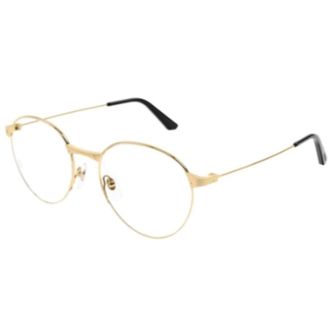 Cartier Glasses, unisex, Yellow, 52 MM, Round Optical Frame