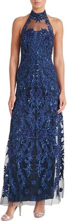 Temperley London Genevieve Halter Gown