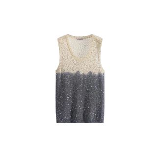 Roberto Collina Dames, Tops, Veelkleurig, Maat: M Katoen