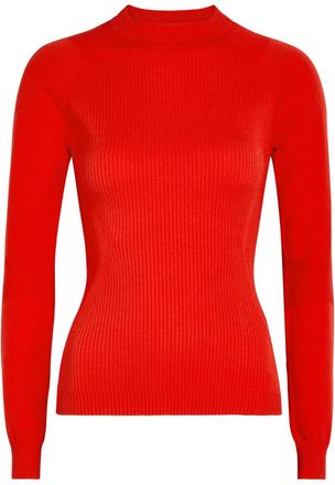 Moncler Ribbed Knit top - Red - XS (UK 8 / XS)