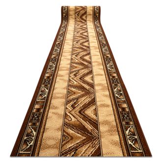 RugsX Rugsx - Alfombra De Pasillo Bcf Opal Beige 140 Cm Beige 140x1000 Cm