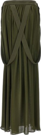 Max Mara Womens Bicolor Silk Mini Skirt