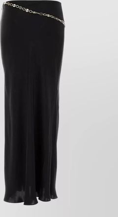 Paco Rabanne high waist ankle length skirt chain detail