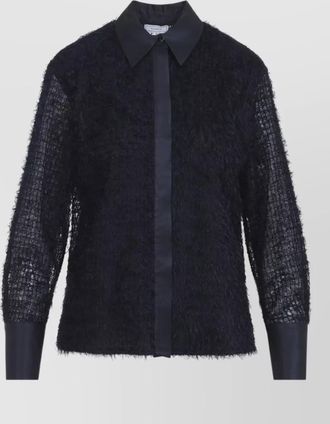 PESERICO fil coupe long-sleeve shirt