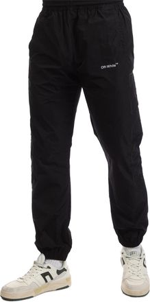 Off-white Mens Off White Outline Track Pants in Black - Size 2XS
