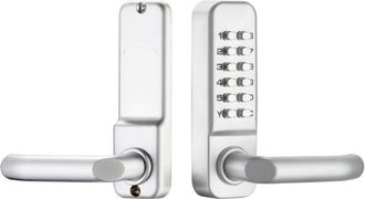 Infinite Cerradura Mec&aacute;nica De Combinaci&oacute;n Impermeable, C&oacute;digo De 1 A 11 D&iacute;gitos, Contrase&ntilde;a De Seguridad Mec&aacute;nica Sin Llave Para Puertas De Oficina De Madera