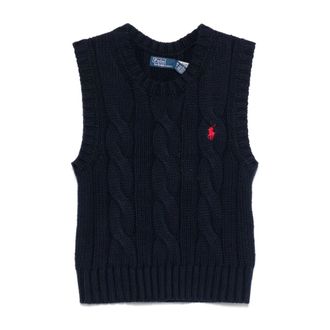 Ralph Lauren Round-neck Knitwear, female, Blue, L, Ralph Lauren Jumpers Blue