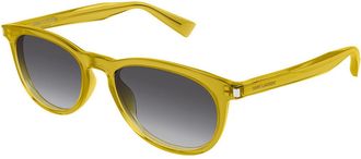 Saint Laurent SL 797 005 Womens Sunglasses Yellow Size 53 - Free RX Lenses - Free RX Lenses